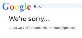 Google error!